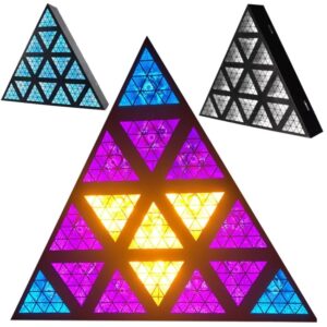 LED LIGHT4ME TRIANGIS 64x2W RGBA lighting effect - Image 1
