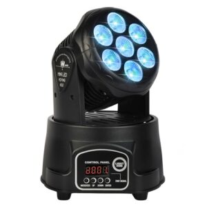 LIGHT4ME COMPACT PMH 7x8W LED wash moving head - Image 1