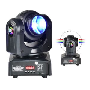LIGHT4ME TWIN BEAM 210 mini moving head LED - Image 1