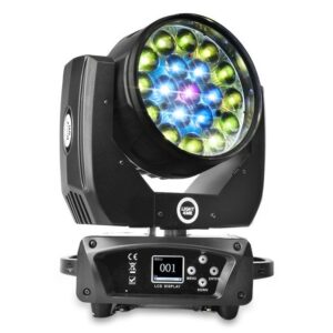 LIGHT4ME ZOOM WASH 19x15W RGBW LED Moving Head - Image 1