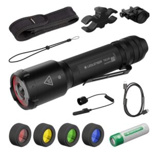 Zestaw mysliwski Ledlenser TAC6R Black Case