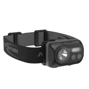 Ansmann HD230BS Juoda Ant galvos tvirtinamas žibintuvėlis COB LED - Image 3