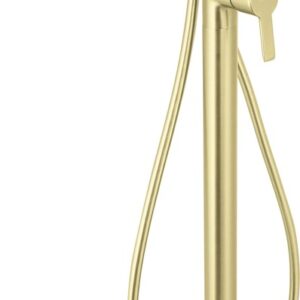 Freestanding bathtub mixer with shower set - Image 1