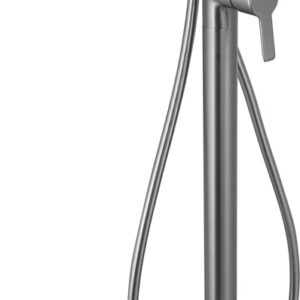 Freestanding bathtub mixer with shower set - Image 1
