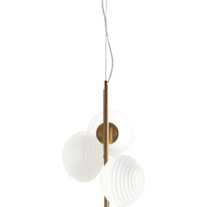 LAMP PENDANT OPALLA 3X30W E27 34CM - Image 1