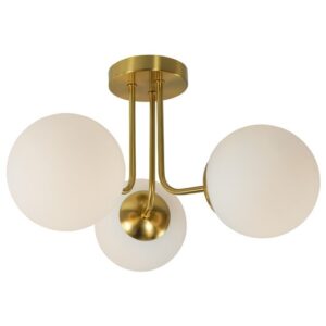 Ceiling light RAILE 3XE27 gold - Image 1