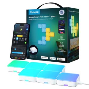 Govee Mini Panel Lights Išmanusis sieninis šviestuvas Wi-Fi/Bluetooth 72 W - Image 2