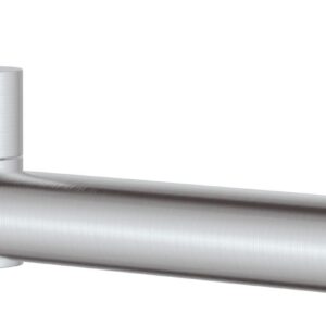 Foldable bathtub spout - round