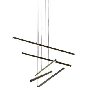 PENDANT LED LIGHT SIBIU 60W 4000K BLACK