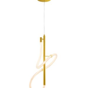 PENDANT LED LIGHT TIGRIS BAR 4000K GOLD