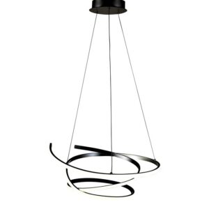 PENDANT LED LIGHT SIBIU 42W 4000K BLACK