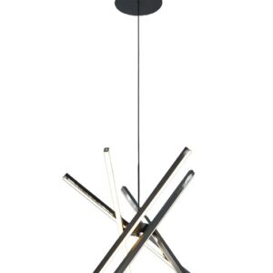 PENDANT LED LIGHT SIBIU 48W 4000K BLACK
