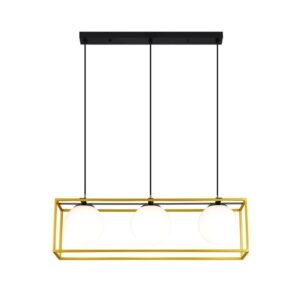 PENDANT LIGHT DRIFT 3XE14 GOLD