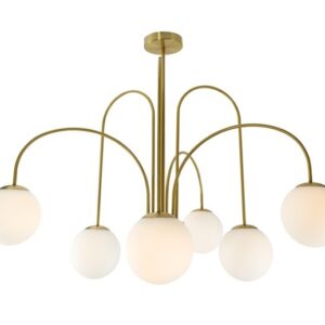 Pendant light KAFF 6XE27 gold - Image 1