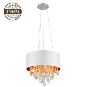 PENDANT LAMP PORT 19186P-M 4X40W E14 - Image 1