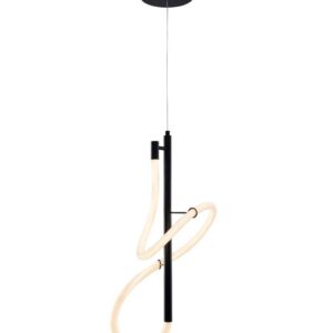 PENDANT LED LIGHT TIGRIS BAR 4000K BLACK