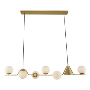 PENDANT LIGHT RAILE H1.2M 7XG9 GOLD - Image 1