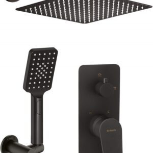 Concealed shower set