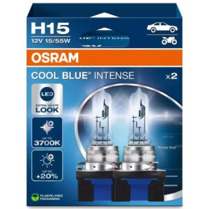 Bulb (Set of 2) H15 12V 55/15W PGJ23T-1 Cool Blue Intense NextGen - Image 1