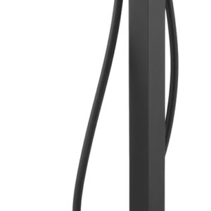 Freestanding bathtub mixer with shower set