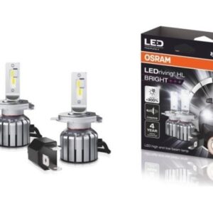 LED bulb set 2pcs H19/H4 12V 15W P43T/PU43t-3 - Image 1