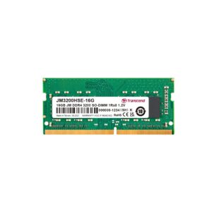 Transcend JetRam JM3200HSE-16G atminties modulis 16 GB 1 x 16 GB DDR4 260-pin SO-DIMM - Image 2