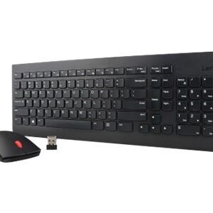 Lenovo 4X30M39497 klaviatūra Pelė įskaityta Universalus Radijo dažnio belaidė QWERTY Anglų (JAV) Juoda - Image 2