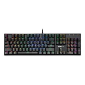 Defender MIRAX GK-352 MECHANICAL Backlit Gaming RGB outemu blue wired keyboard