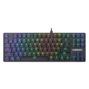 Defender CLEIKOS GK-135 Mechanical bluetooth + 2.4 GHz Wireless Keyboard + Outemu Gaming RGB Cable - Image 1