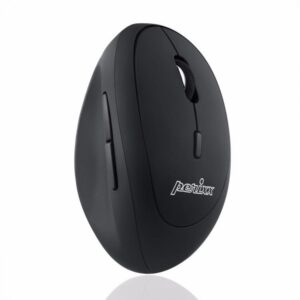 Perixx PERIMICE-719 Wireless Mouse Optical Vertical Vertical Clickless Black Silent - Image 1