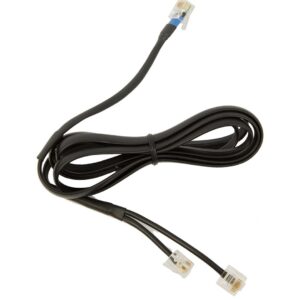 Jabra 14201-10 telefono kabelis Juoda - Image 2