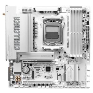 ASRock B850M Challenger WiFi White AM5 mATX HDMI/DP DDR5