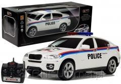 Remote Control Car Police Coupe R/C 4861 Lean Toys