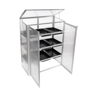 STEEL HOUSE ALIUM 76X38.5X98.5CM GC