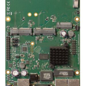 Mikrotik RBM33G laidinis maršrutizatorius Juoda, Žalia, Pilka
