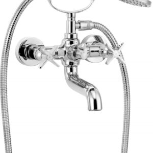 Bathtub mixer with shower set - Image 1