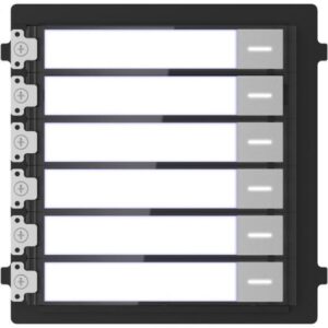 Call module (6 buttons) HIKVISION DS-KD-KK - Image 2
