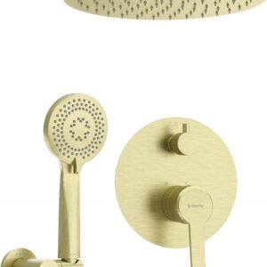 Concealed shower set