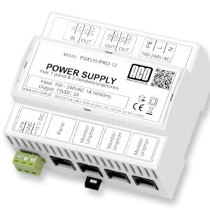 ACO PS45-15-PRO-13 Video power supply DIN 15V, 3A