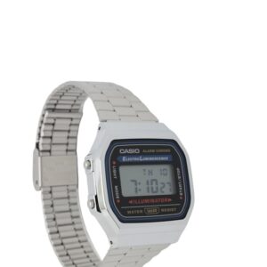 Casio A168WA Watch unisex digital silver