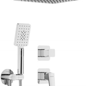Concealed shower set