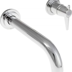 Concealed washbasin mixer