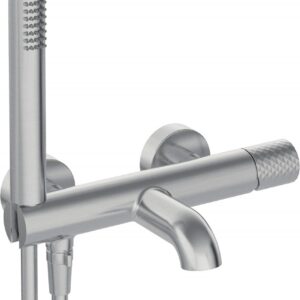 Bathtub faucet with shower set