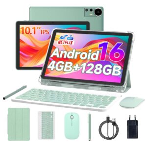 Extralink Tablet CP31 4GB RAM+128GB Zielony | Tablet | Android 15, 2Mpx+8Mpx, 6000mAh, 1280x800px, klawiatura, mysz, rysik - Image 1