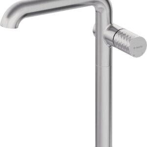 High basin tap with rectangular spout - Image 1