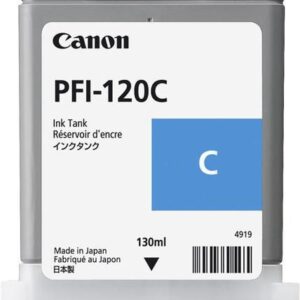 Canon PFI-120C rašalo kasetė 1 vnt Originalus Žydras - Image 2