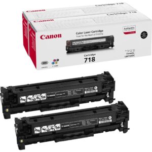 Canon CRG-718 Bk VP tonerio kasetė 2 vnt Originalus Juoda - Image 2
