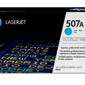 HP 507A Cyan Original LaserJet Toner Cartridge - Image 2