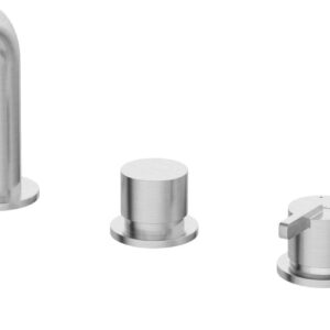 4-hole bathtub mixer with shower set - Image 1
