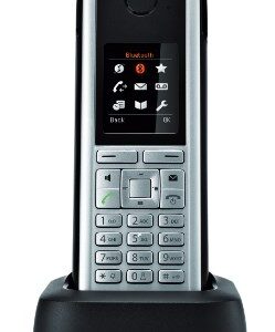 Unify OpenStage M3 handsets DECT telefonas Skambintojo ID Juoda, Sidabras - Image 3
